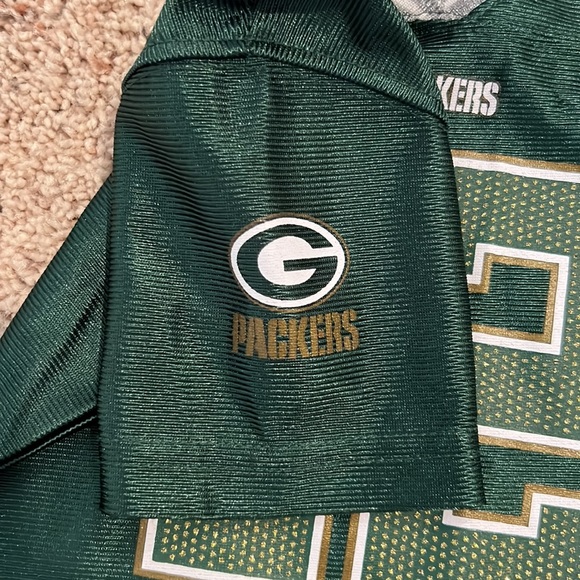 NFL Team Apparel Aaron Rodgers #12 Green Bay Packers Football Jersey 18M - Picture 5 of 7